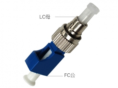 FC（公）-LC（母）光纖適配器